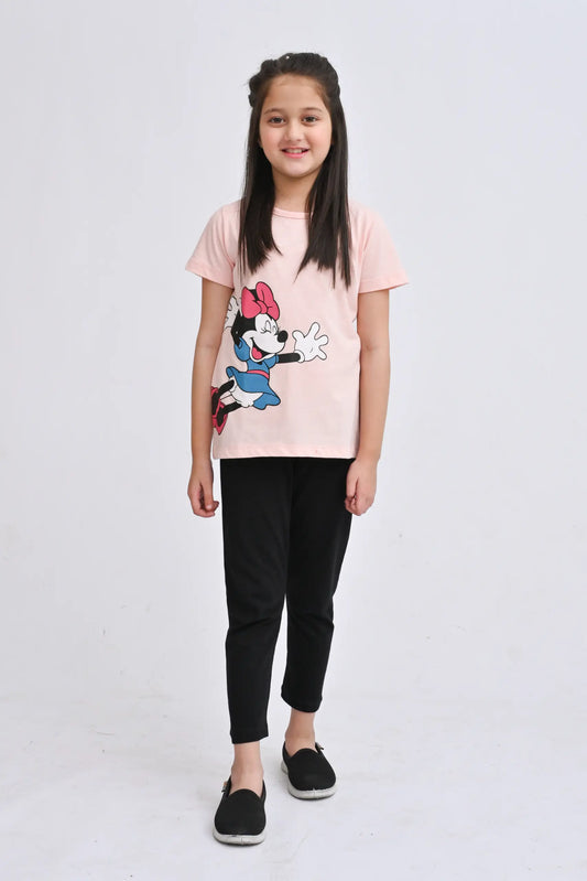 Minnie Mouse Graphic Girls Suit