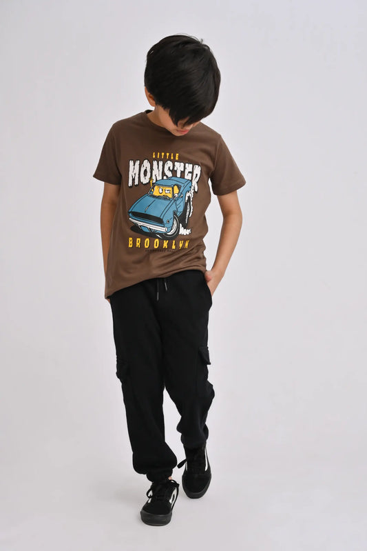 Monster Graphic Boys T-Shirt