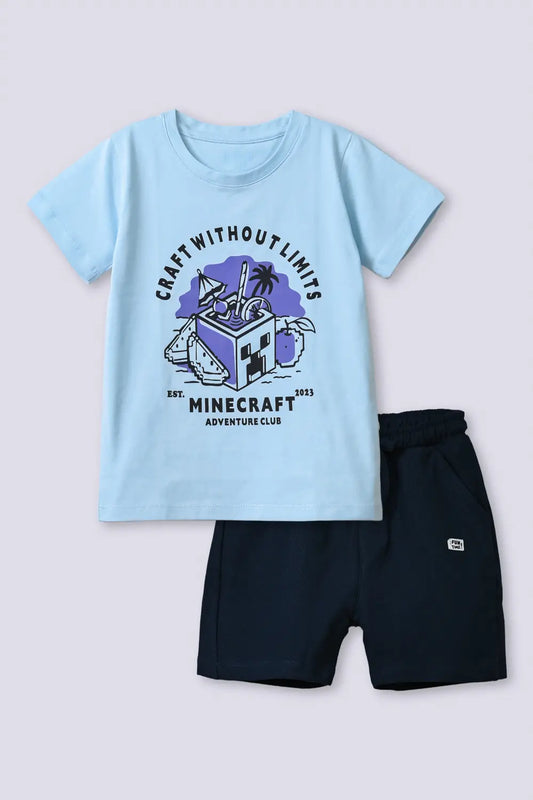 Minecraft Boys Graphic Suit