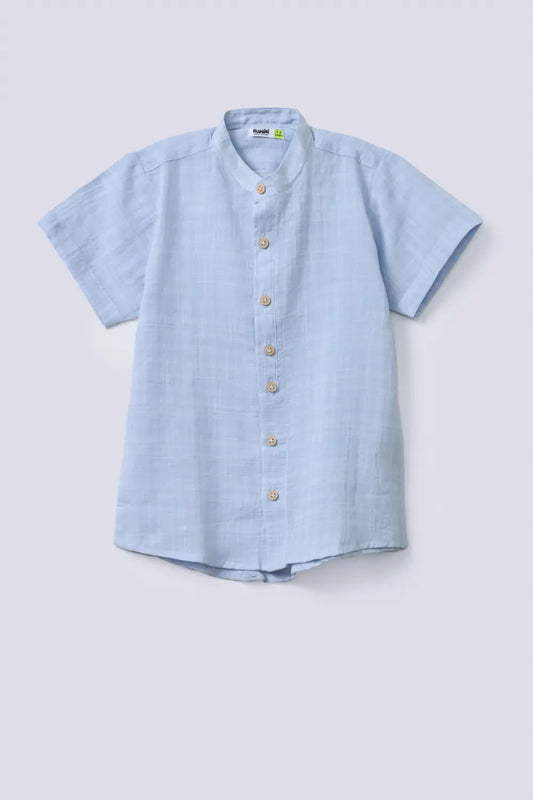 Mandarin Collar Shirt