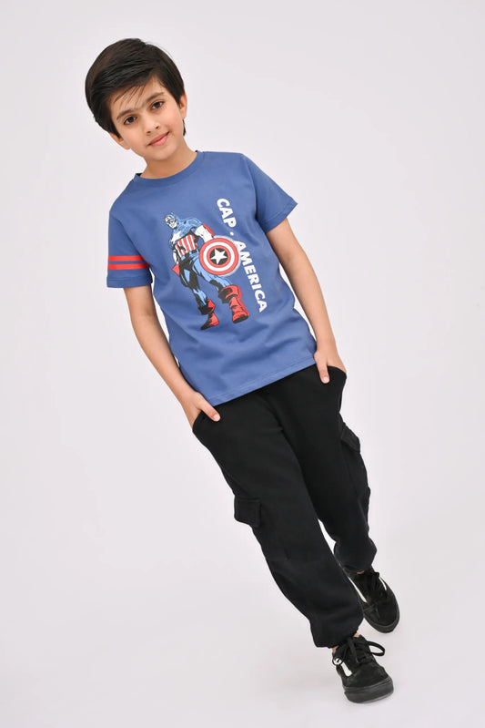 Cap.America Graphic T-Shirt