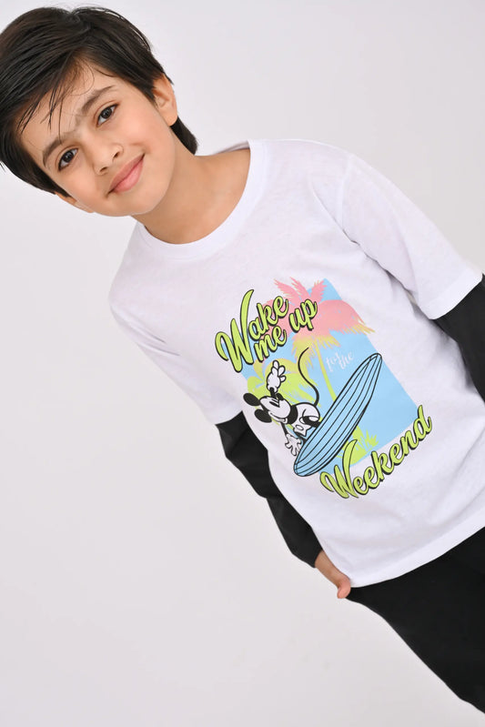 Mickey Mouse Graphic  T-Shirt