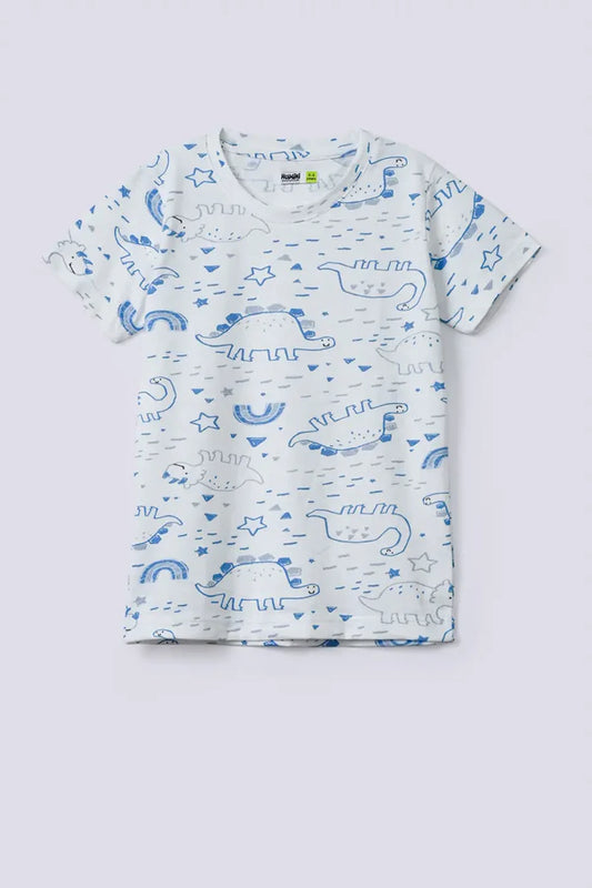 Infant Boys Dino Printed Suit