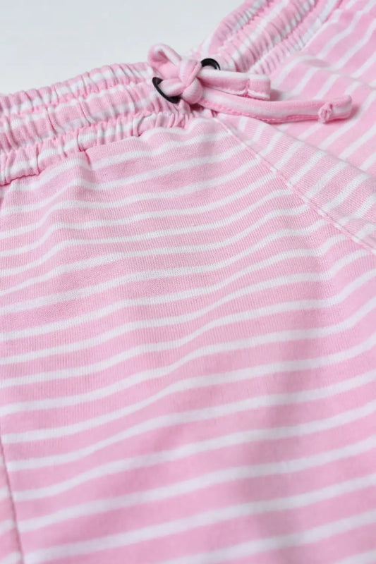 Infants Girls Striper Shorts