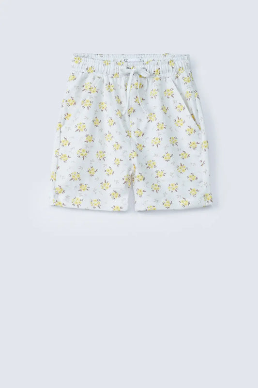 Girls Printed Short