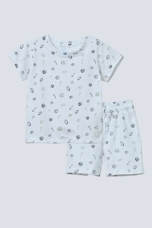 Infants Boys Printed Suit