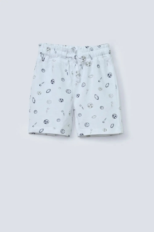 Infants Boys Printed Shorts