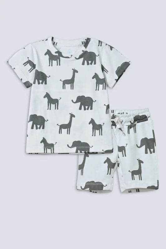 Infants Animal Printed Suit