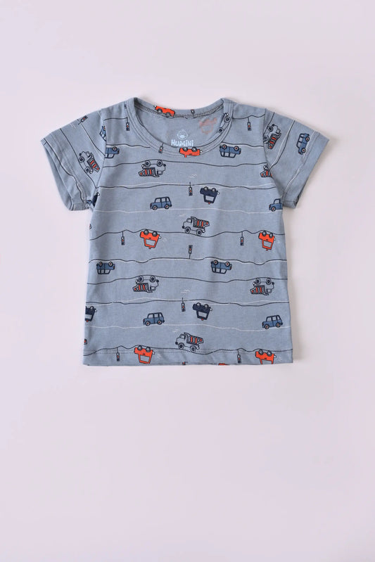 Infants Boys Printed T-Shirt