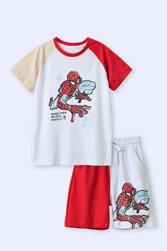 Spiderman Boys Graphic Suit
