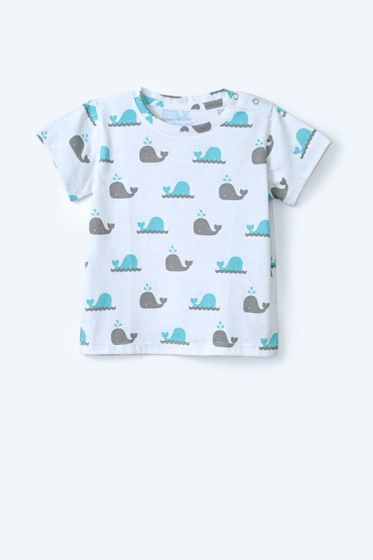 Infants Boys Printed T-shirt