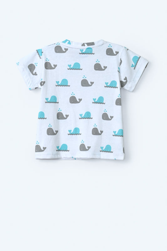 Infants Boys Printed T-shirt