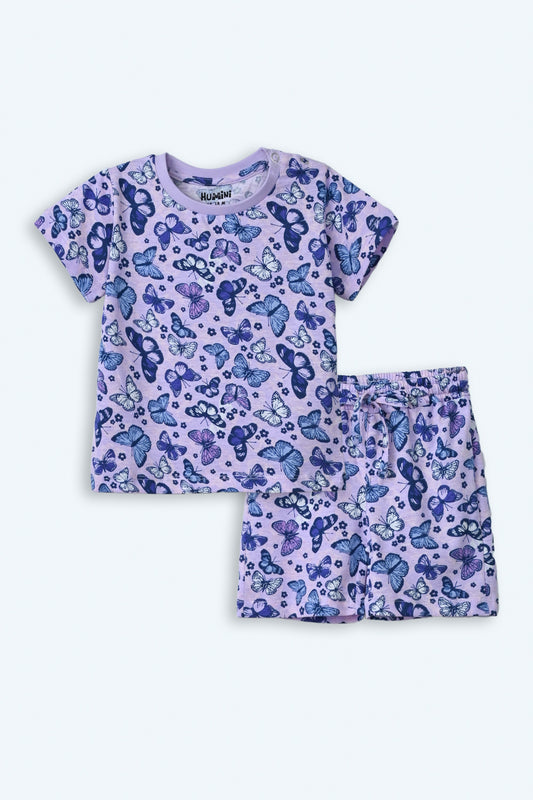 Infants Printed Girls Suit