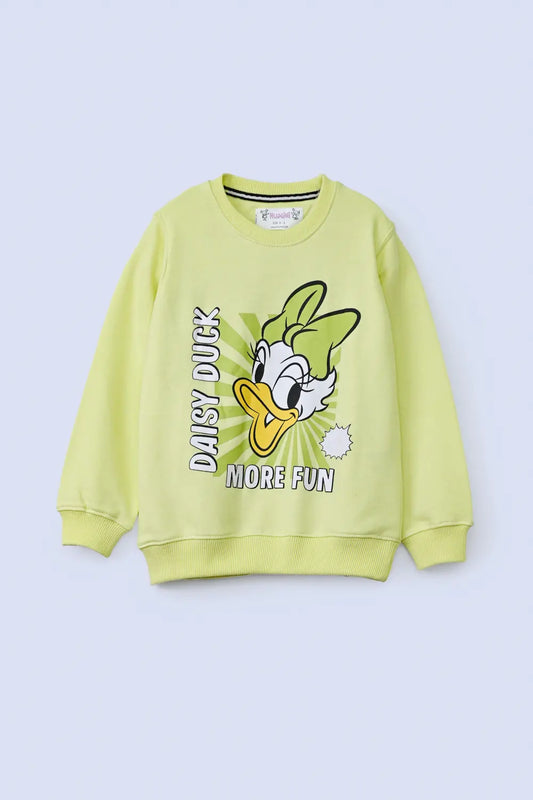 Daisy Duck Graphic Girls Sweatshirt