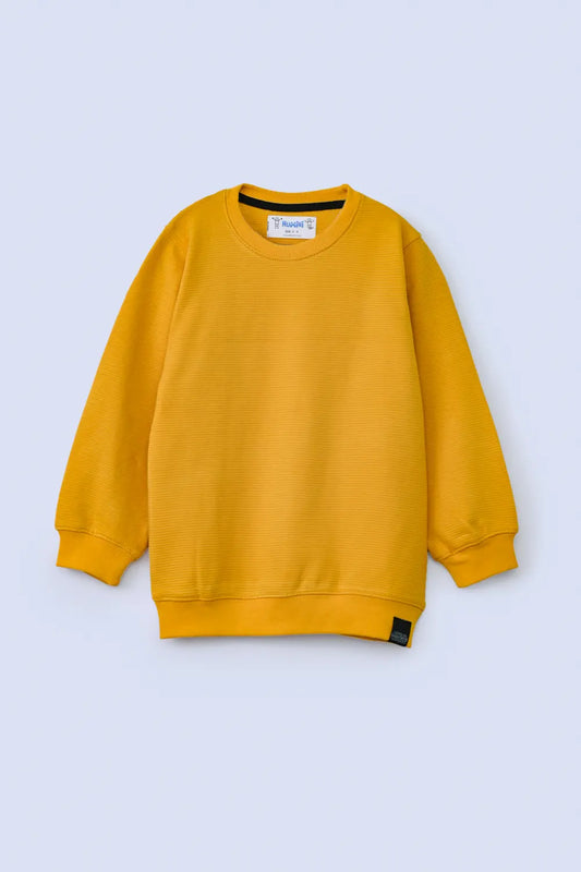 Ottoman Fabric Boys Sweatshirt