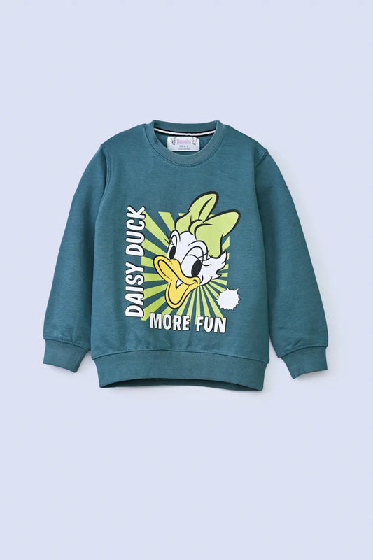 Daisy Duck Graphic Girls Sweatshirt