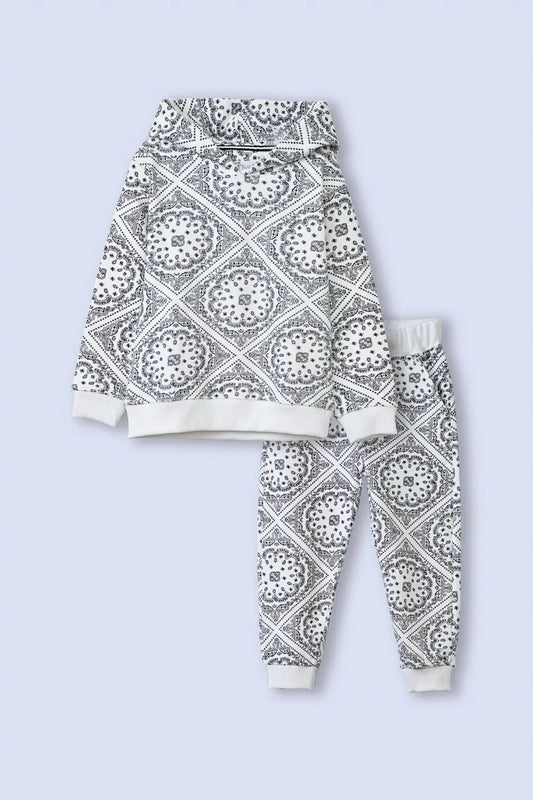 Girls Printed Suit