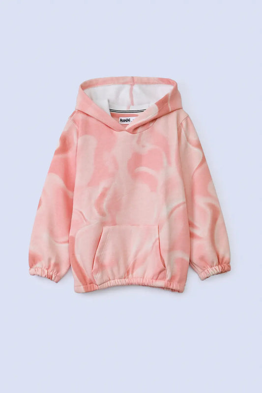 Girls Printed Hoodie