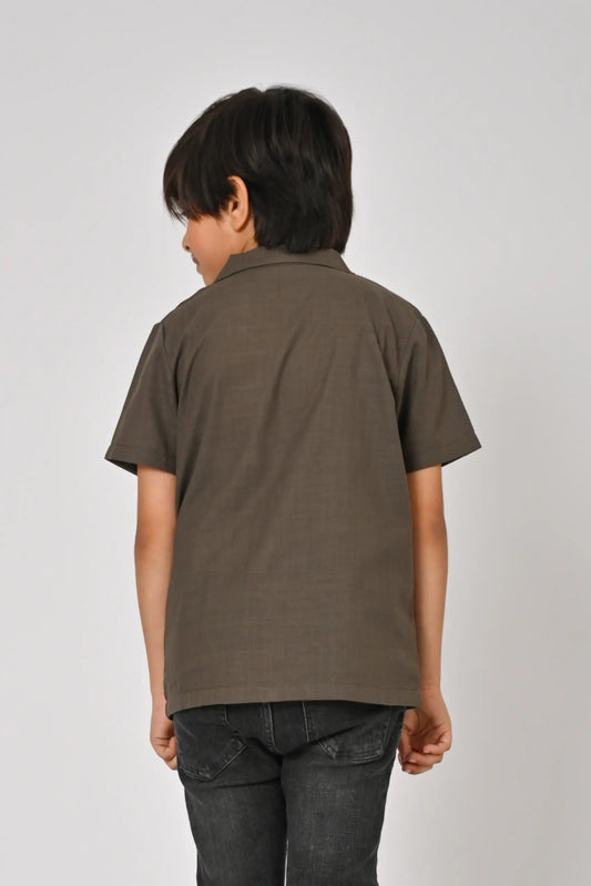 Boys Resort Collar Shirt