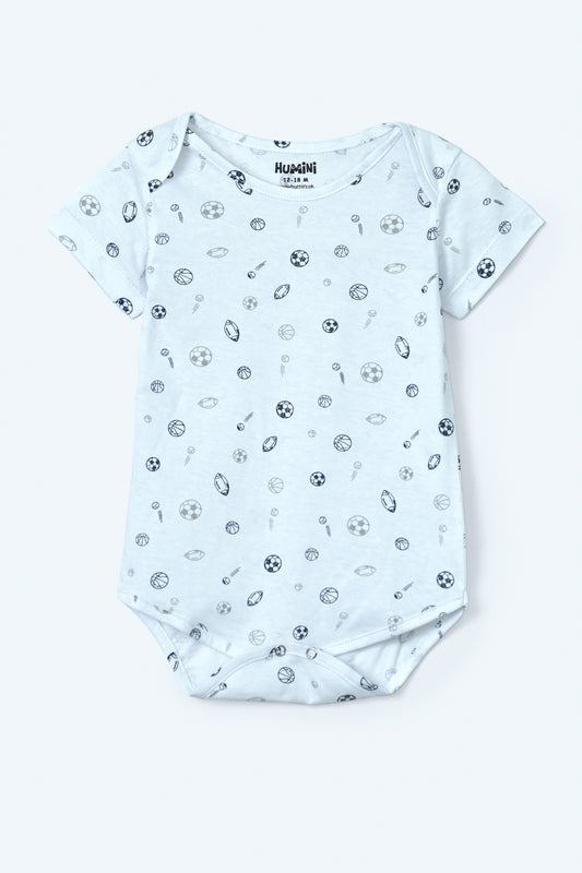 Printed Boys Romper