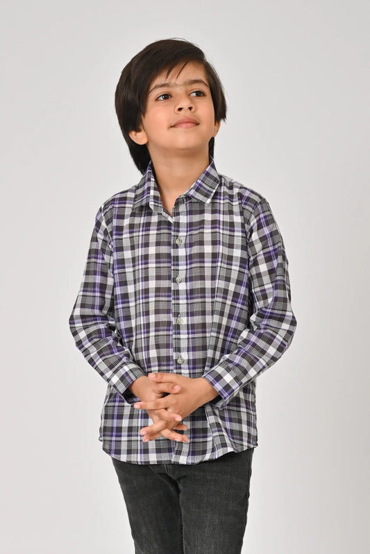 Boys Checkered Shirt