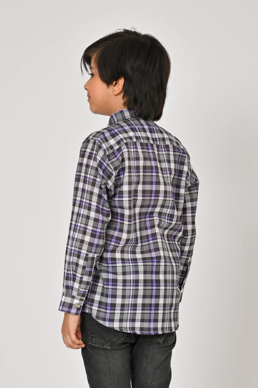 Boys Checkered Shirt