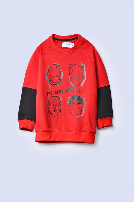 Avengers Graphic Boys Sweatshirt