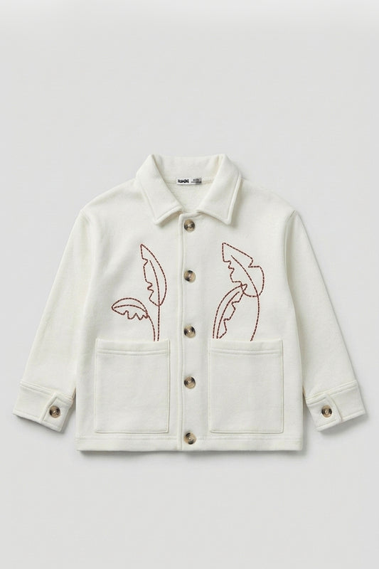 Boys Loose Fit Shacket