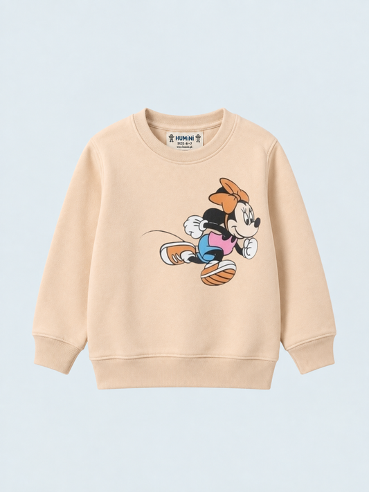 Minnie Mouse Girls Sweatshirt
