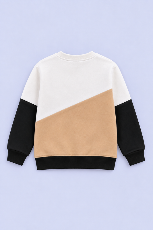 Colour Blocking Boys Sweatshirt